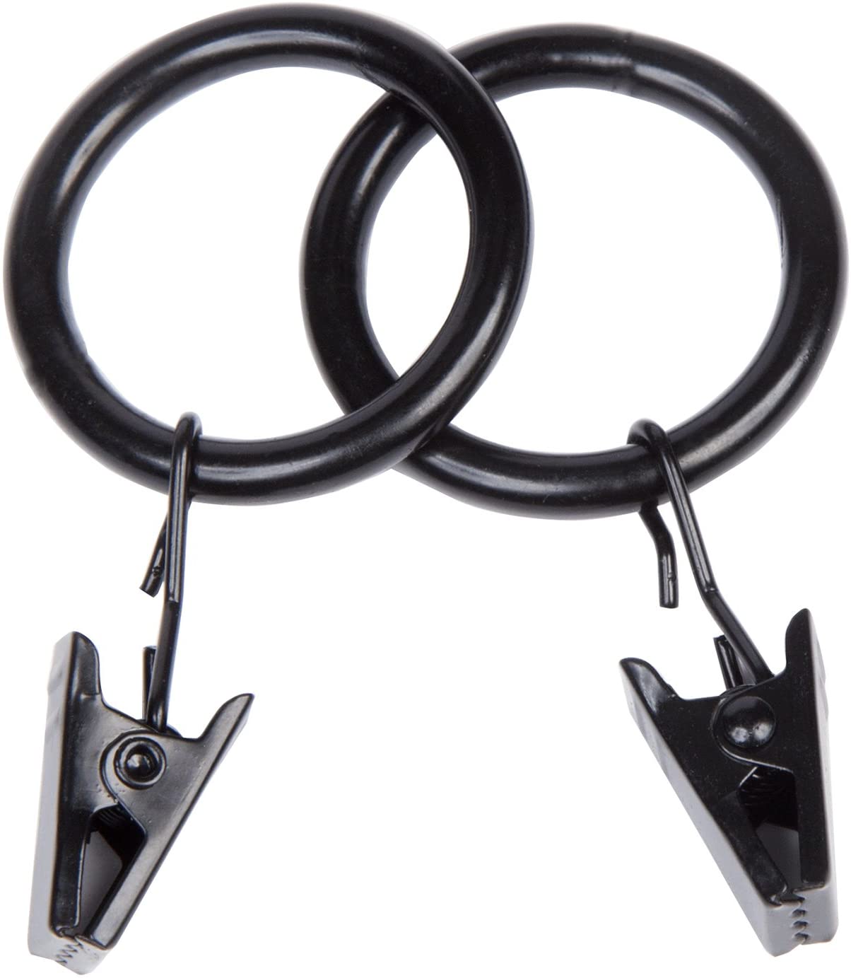 Black Curtain Rings