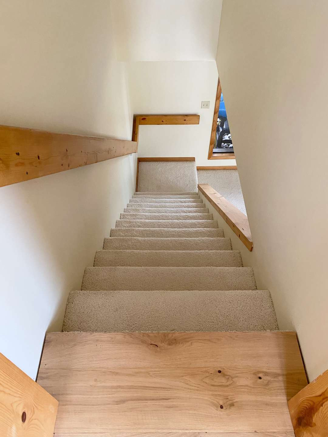 Carpeted Stairs